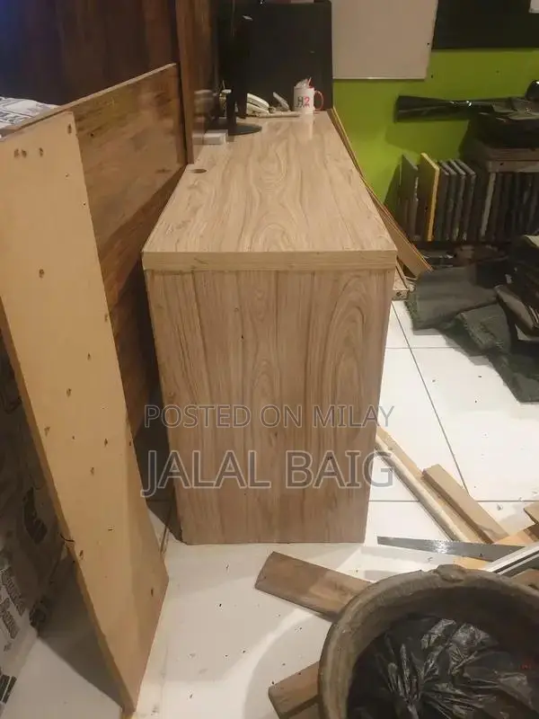 2-Person Office Workspace Desk Station