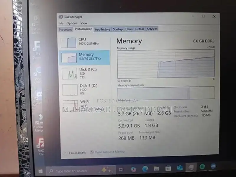 2x 4gb ddr3 laptop ram