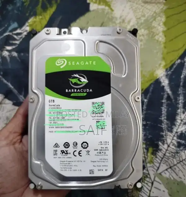 Seagate Hard Drives - 6TB and 4TB Storage Solutions