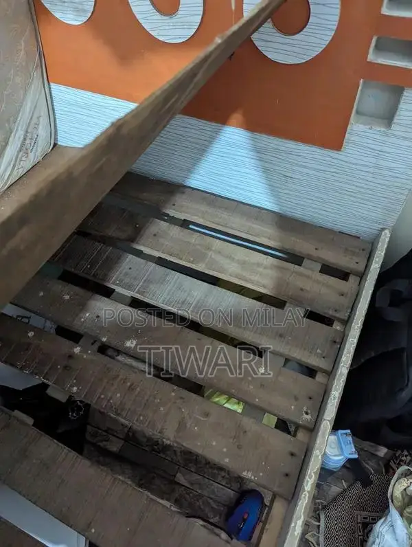 Wooden Single Bed Frame - Optional Mattress Included