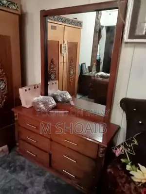 Photo - Wooden Nightstand or Side Table Furniture Piece