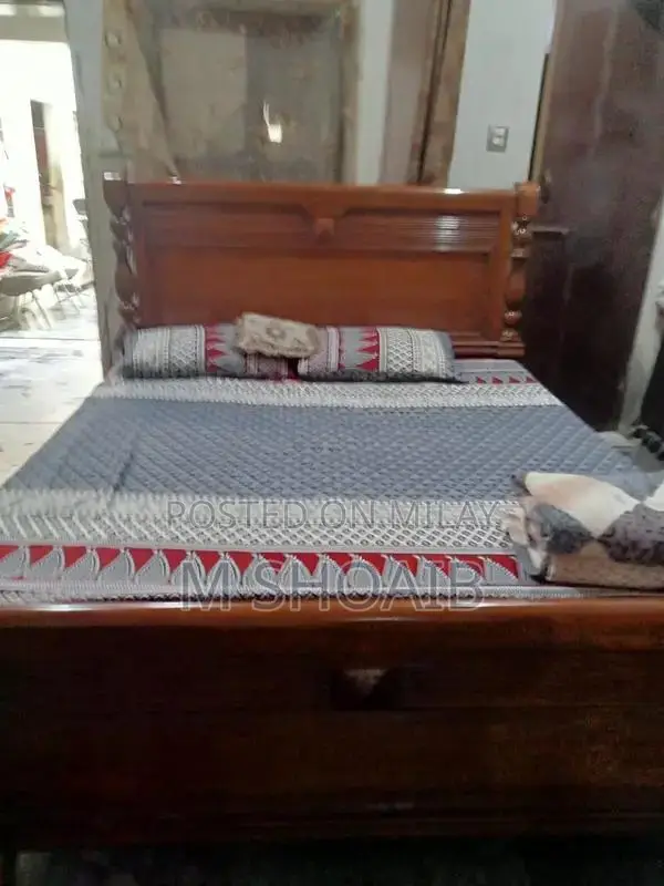 Wooden Nightstand or Side Table Furniture Piece