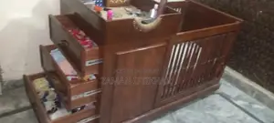 Photo - Baby Cot (Pure Shisham Wood)