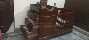 Baby Cot (Pure Shisham Wood)