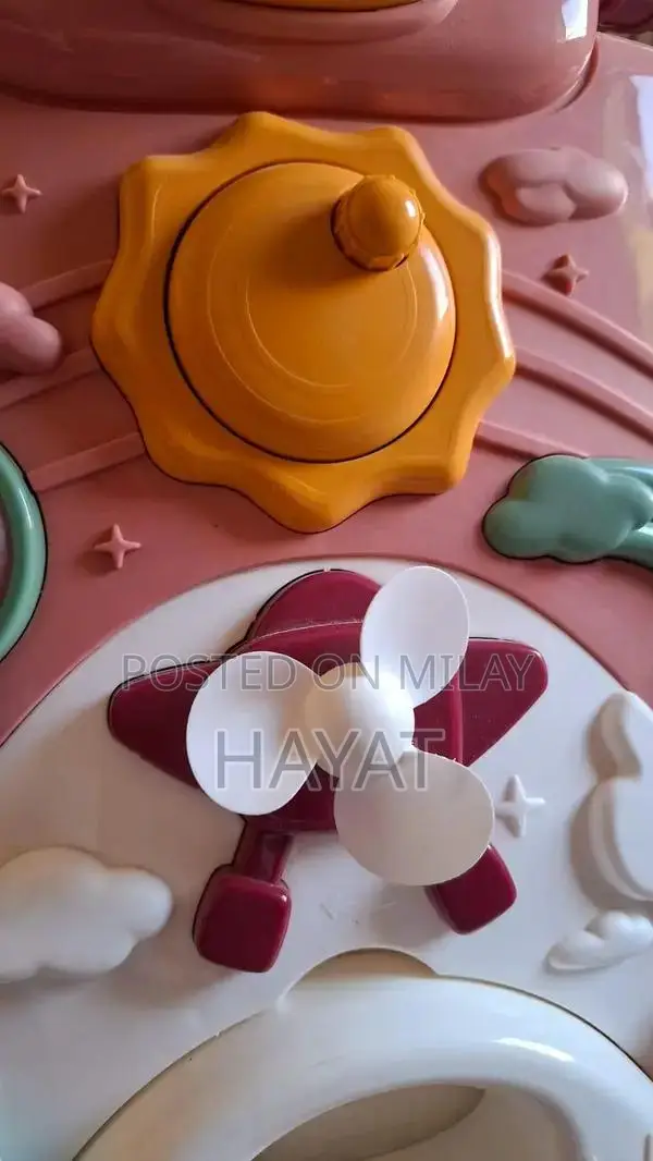 3-Wheel Toddler Walker with Mini Piano - Convertible Play Station