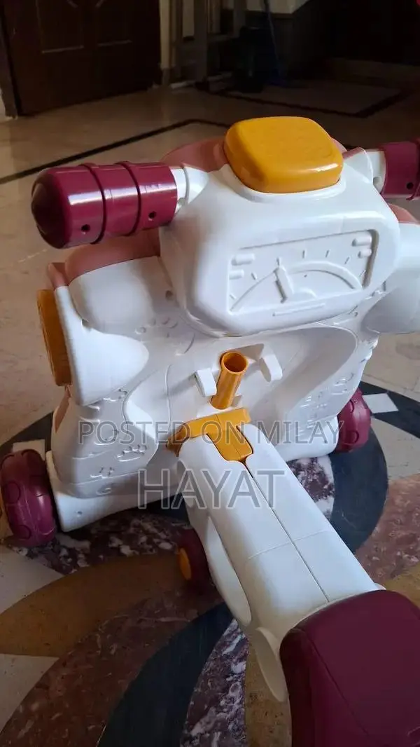 3-Wheel Toddler Walker with Mini Piano - Convertible Play Station