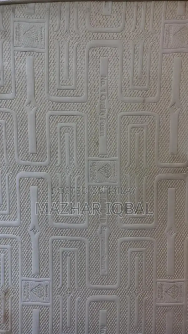 King Size Wooden Bed Frame with Comfortable Mattress