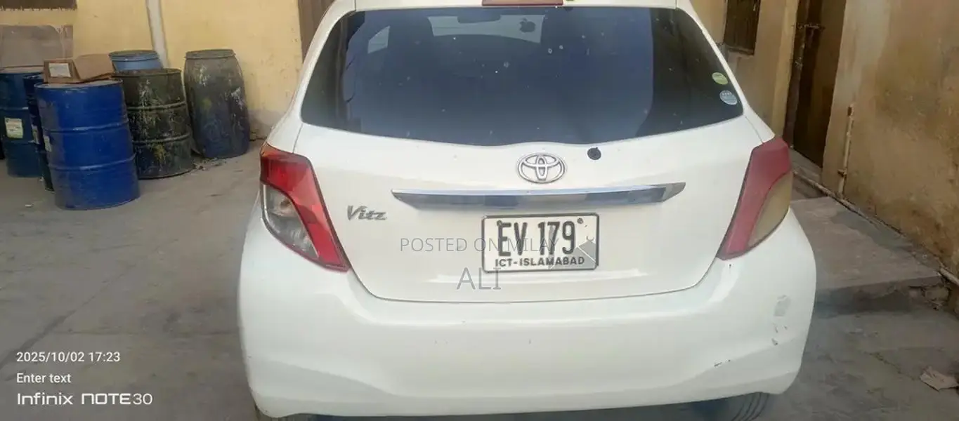 Toyota Vitz Compact Hatchback - 2012 Model Reliable City Car