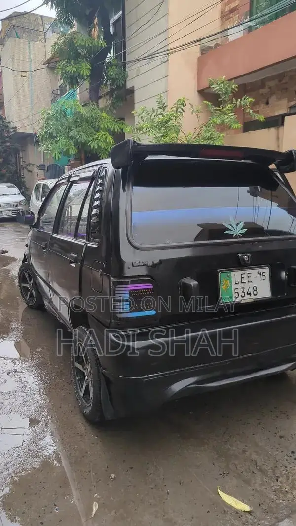 Modified 2015 Mehran Euro 2 White Sedan with Custom Upgrades