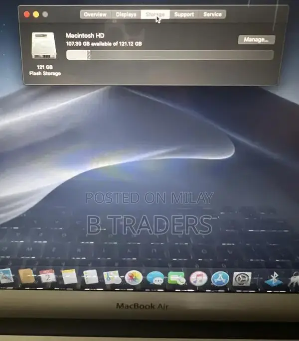 Apple MacBook Air 13-inch Laptop (2017 Model)