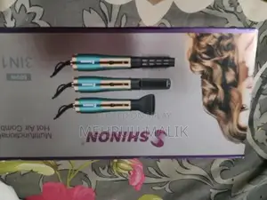 3-in-1 Hot Air Hair Styling Comb for Multiple Hair Types