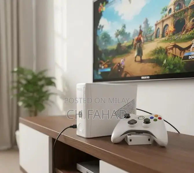 Xbox 360 Gaming Console with 512GB SSD and 20+ Games