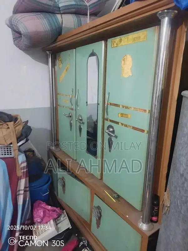 Strong Steel Almirah with Secure Lock System