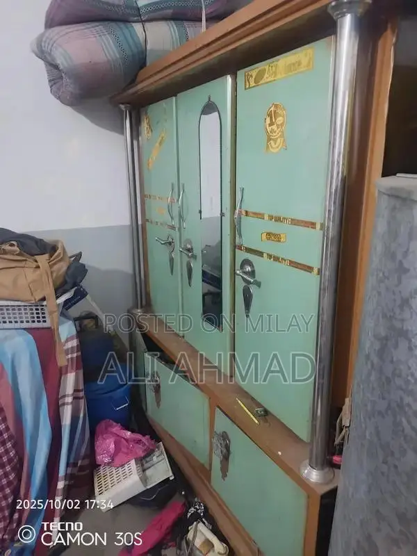 Strong Steel Almirah with Secure Lock System