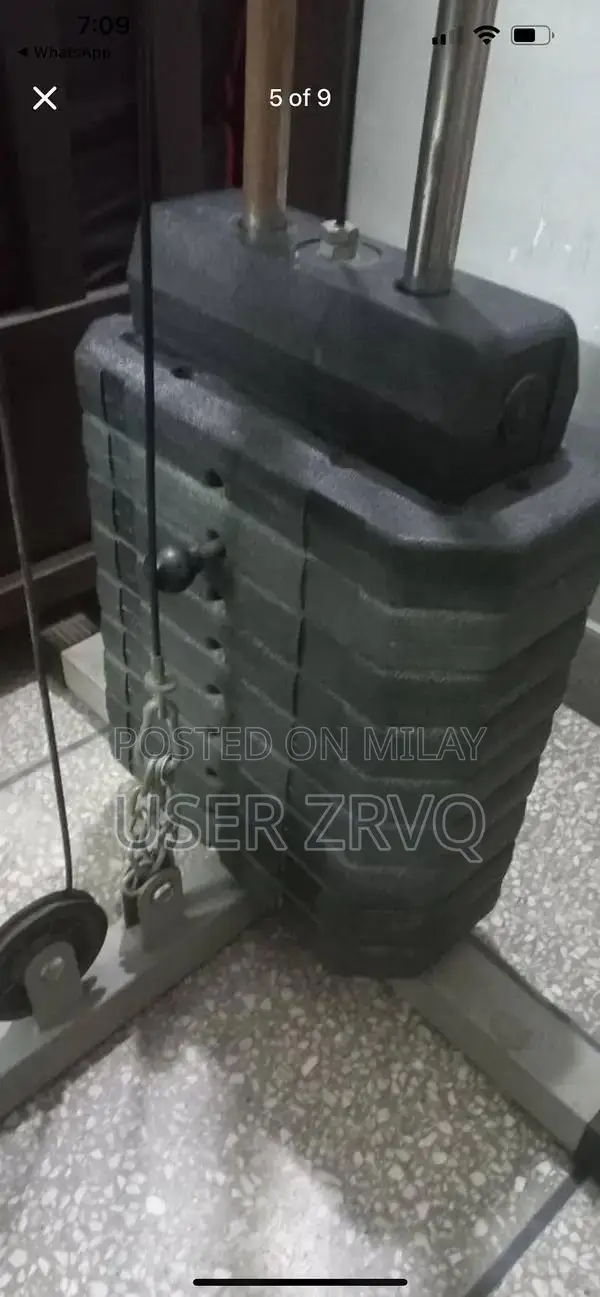 Multi-Functional Home Fitness Exercise Machine with 8 Workout Stations