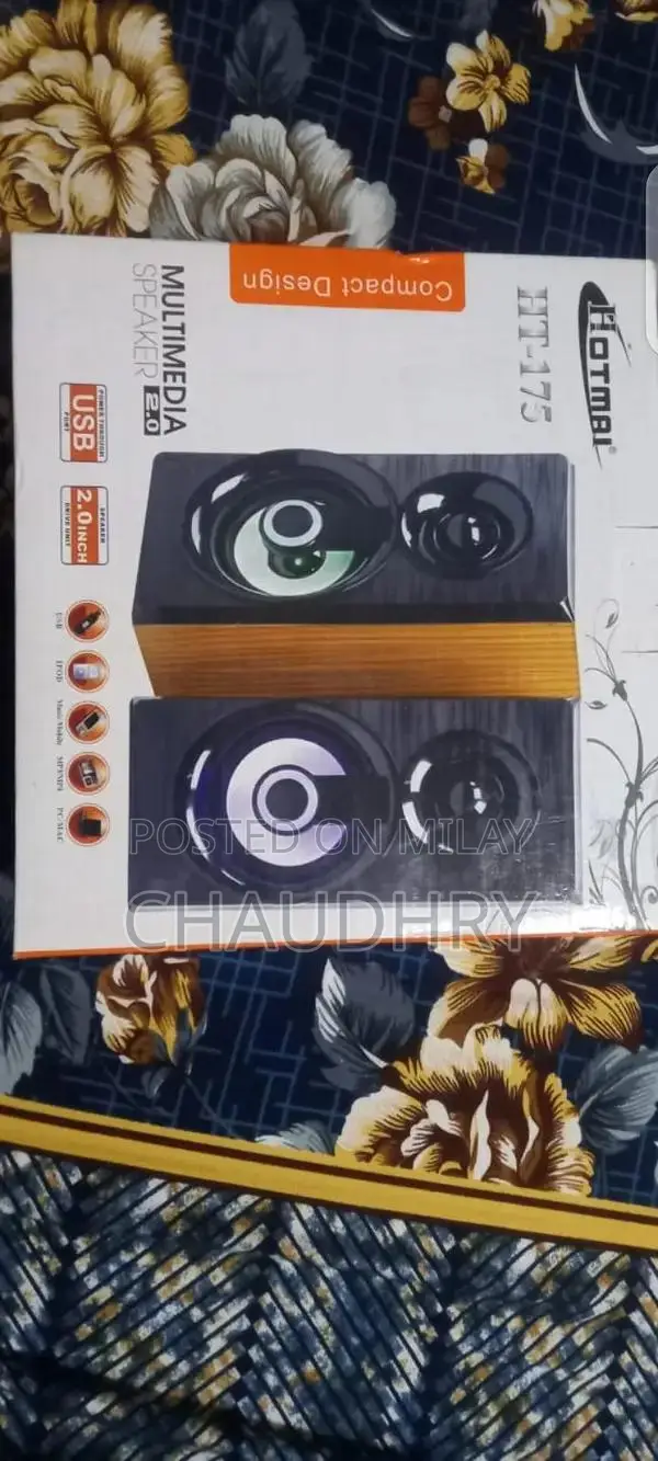 Compact Stereo PC Speakers for Laptop and Desktop