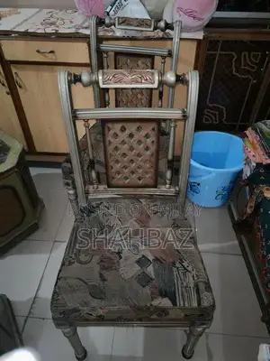 Photo - Dining Set with 6 Chairs and 2 Side Tables