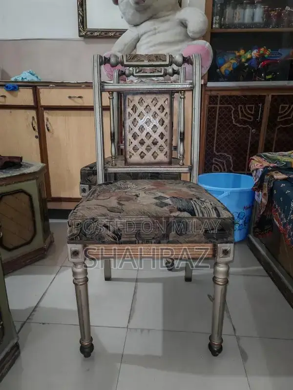 Dining Set with 6 Chairs and 2 Side Tables