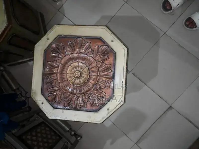 Dining Set with 6 Chairs and 2 Side Tables