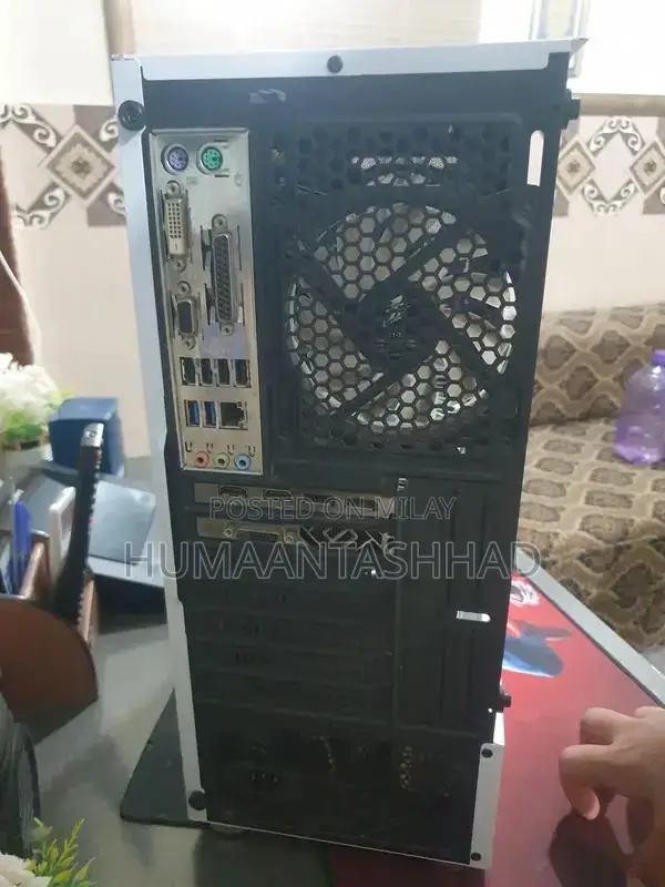 gaming pc rx580 8gb and intel i5 4thgen 16gb ram and 256gb ssd and 1tb