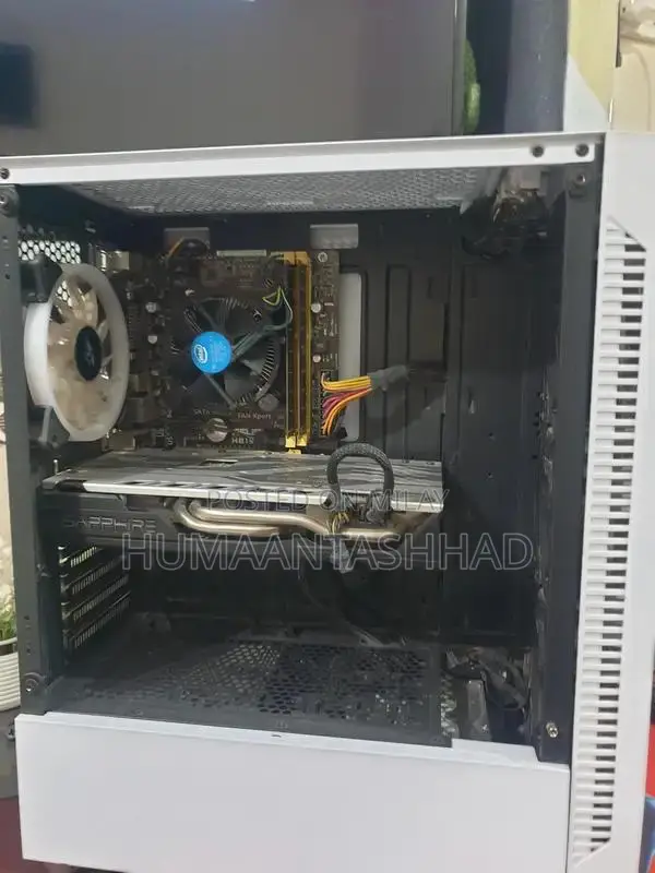 gaming pc rx580 8gb and intel i5 4thgen 16gb ram and 256gb ssd and 1tb