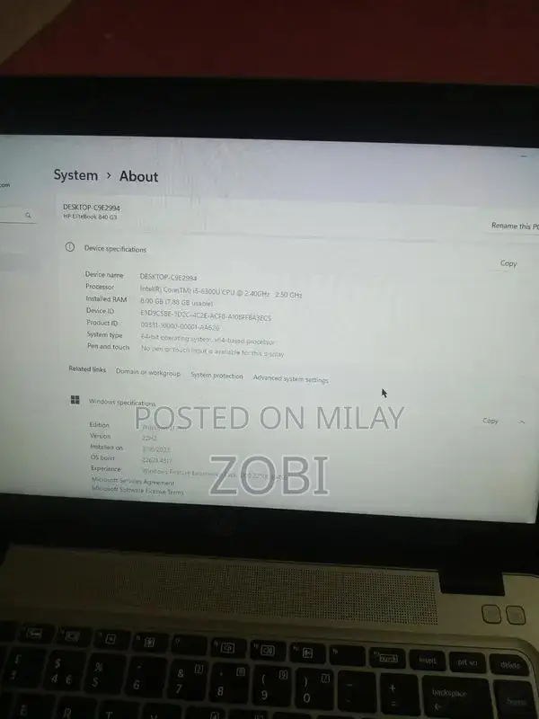 HP EliteBook 840 G3 Laptop - Business Performance Notebook