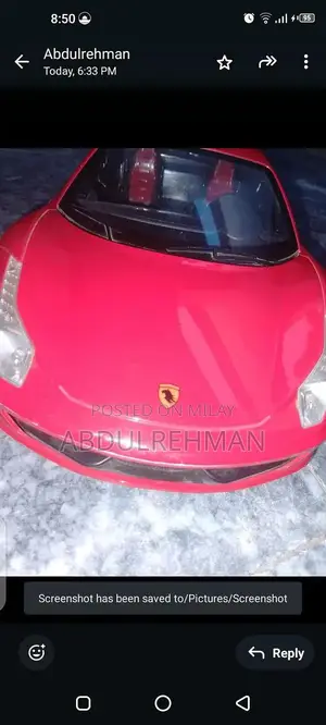 Remote Control Ferrari RC Car with Realistic Details