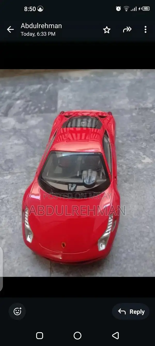 Remote Control Ferrari RC Car with Realistic Details