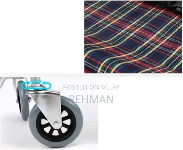 Compact Foldable Wheelchair - Like New Condition