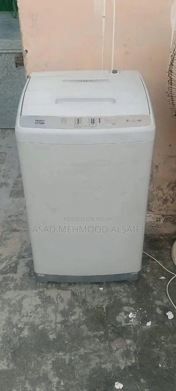 Haier 8kg Automatic Front Load Washing Machine with One Touch Technolo