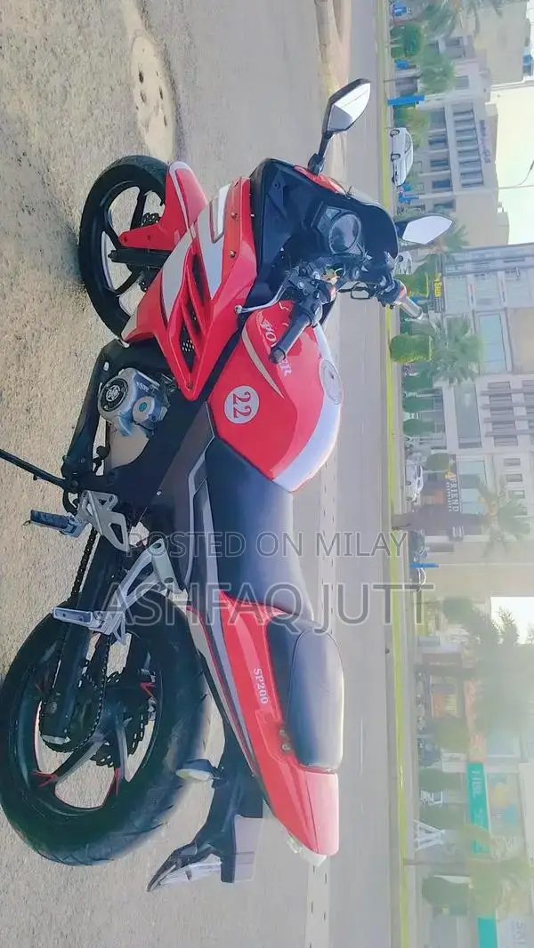 Super Power Leo 200cc Motorcycle in Excellent Condition