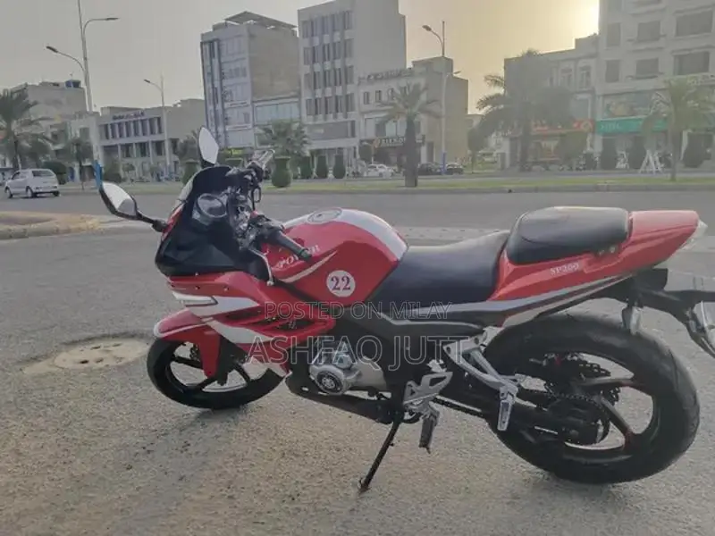 Super Power Leo 200cc Motorcycle in Excellent Condition