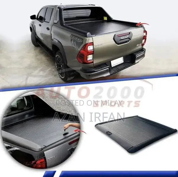 Toyota Hilux Rocco Trunk Shutter Protective Cover 2022-2024