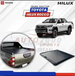 Toyota Hilux Rocco Trunk Shutter Protective Cover 2022-2024