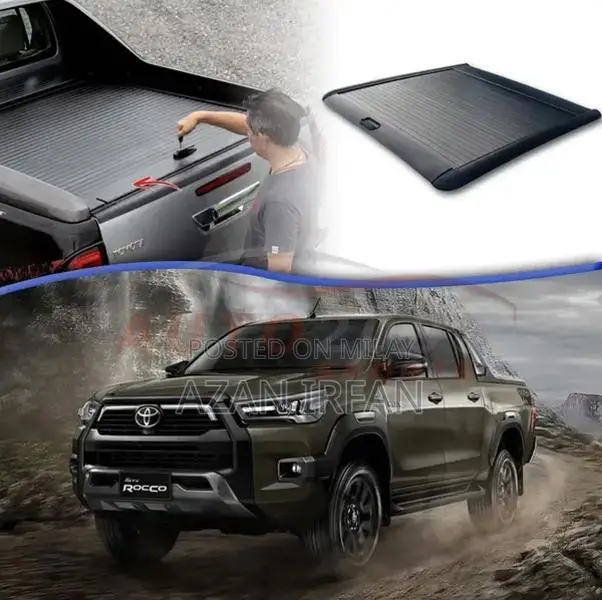 Toyota Hilux Rocco Trunk Shutter Protective Cover 2022-2024