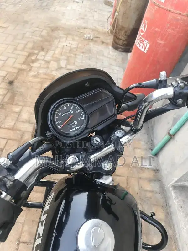 Suzuki GD 110 Motorcycle - 2023 Model with Biometric Option