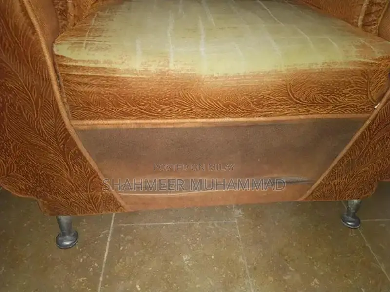 Comfortable 5-Seater Sofa Set with Cushions and Covers