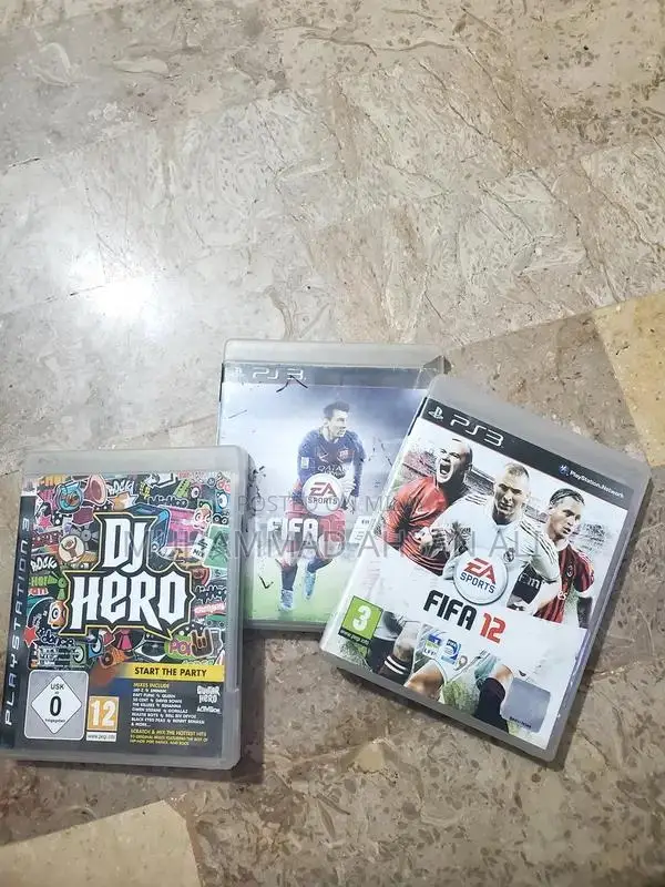 PS3 Games Bundle: DJ Hero and FIFA 12/16