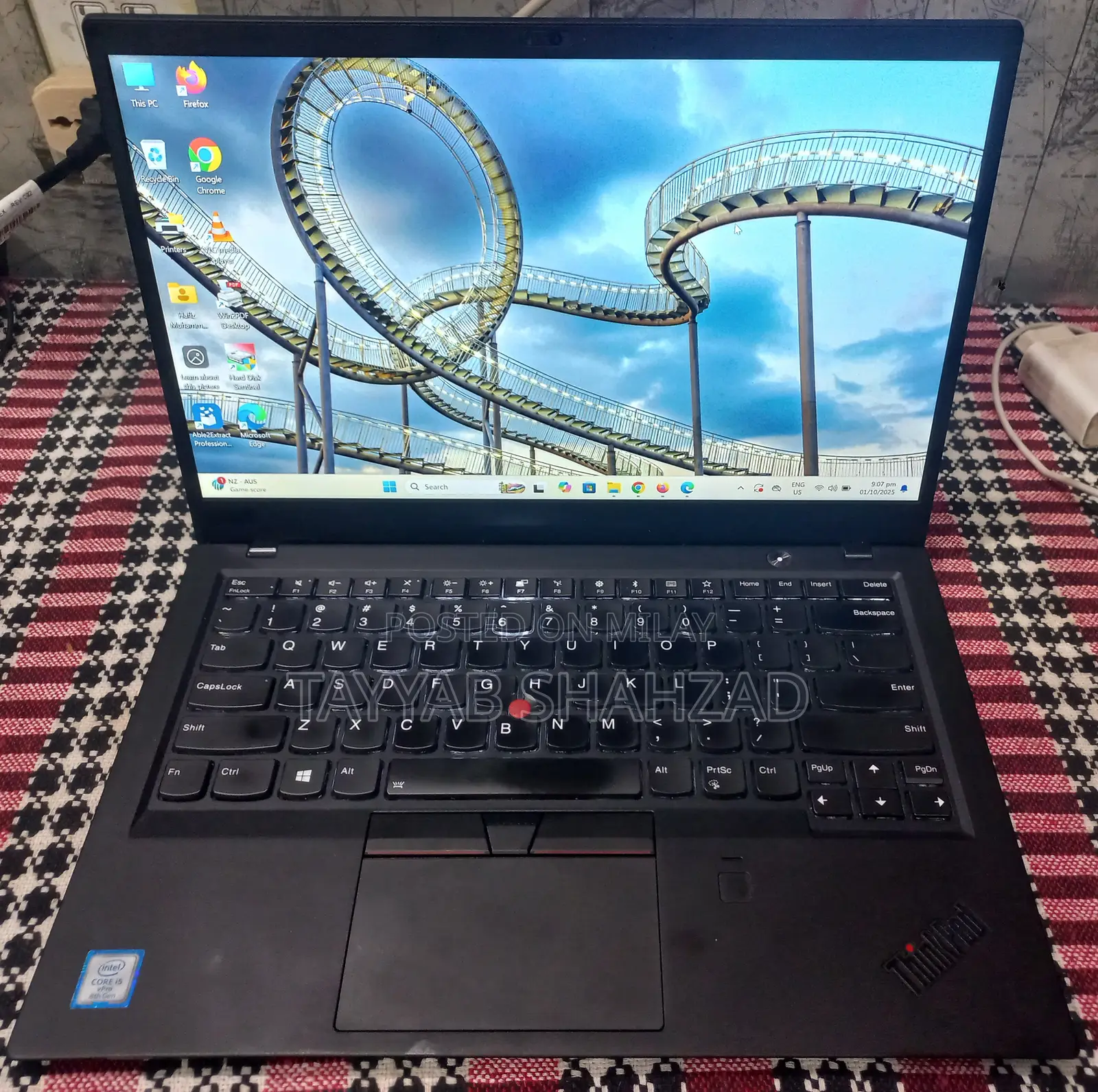 Laptop Lenovo ThinkPad X1 Carbon 16GB Intel Core I5 SSD 256GB