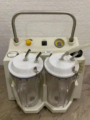 Ameda and Eschmann Dual Bottle Medical Suction Machines