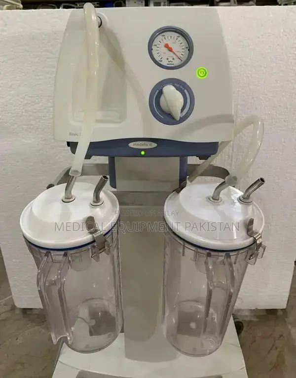 Ameda and Eschmann Dual Bottle Medical Suction Machines