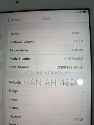 Apple iPad Air 1 - iOS Tablet with Charger