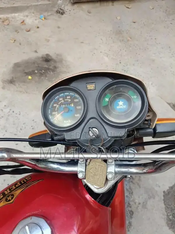 Super Star 100cc Motorcycle