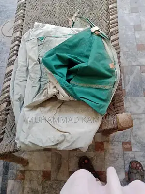 Photo - Green Tarpal Sheet or Cover - Multi-Purpose Canvas Size 12x14