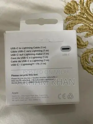 USB-C Lightning Charging Cable - 1 Meter Length