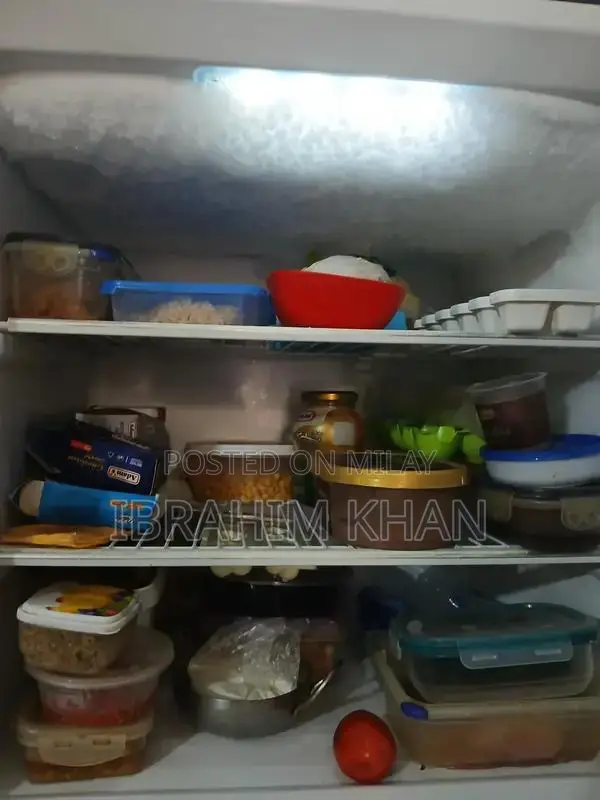 Gree Full Size Black Refrigerator - Spacious Home Appliance