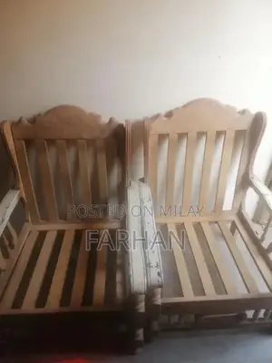 Photo - pure wooden sofas