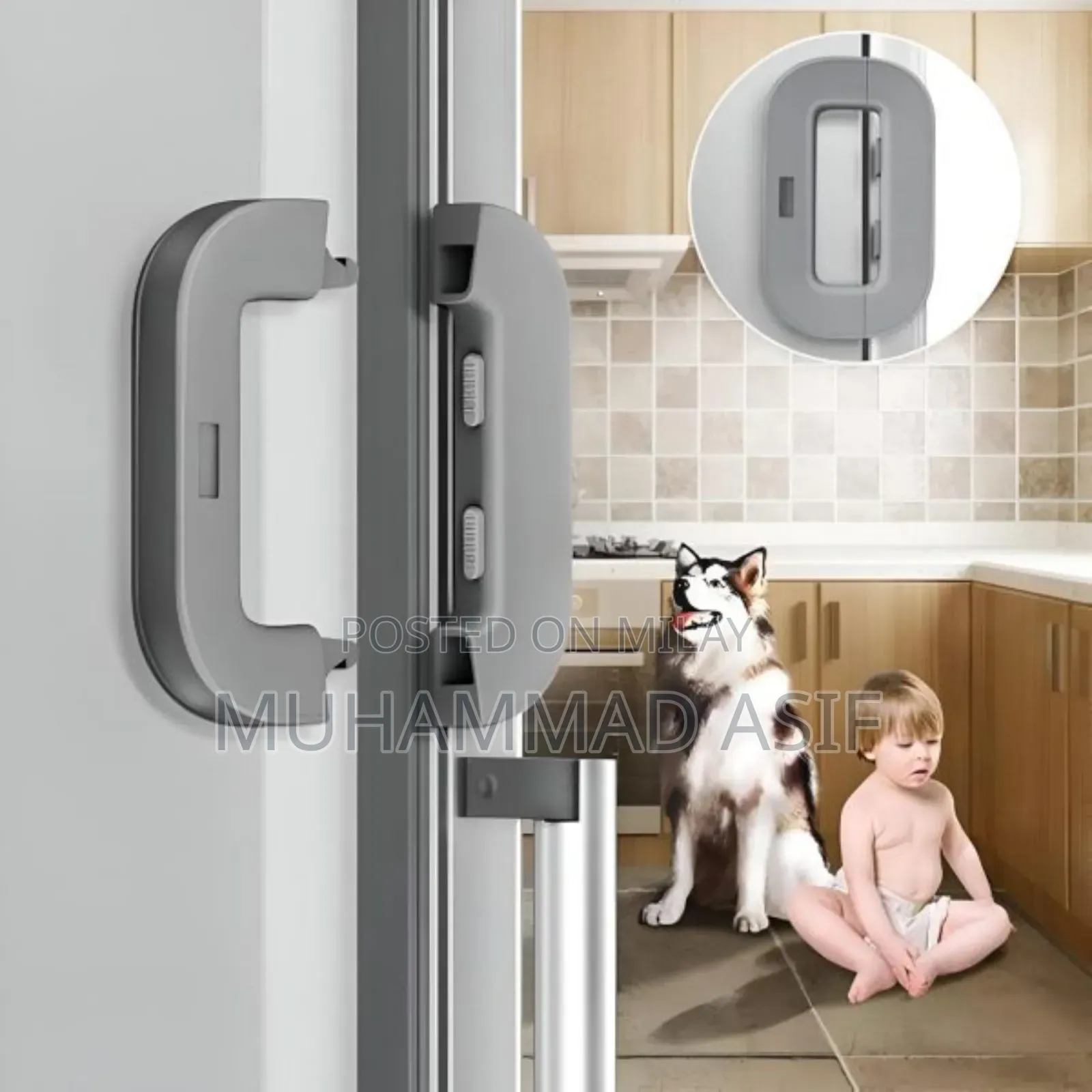 Child Safety Refrigerator Lock, Refrigerator Door Lock