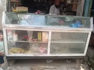 Photo - Compact Wood Showcase Display Cabinet