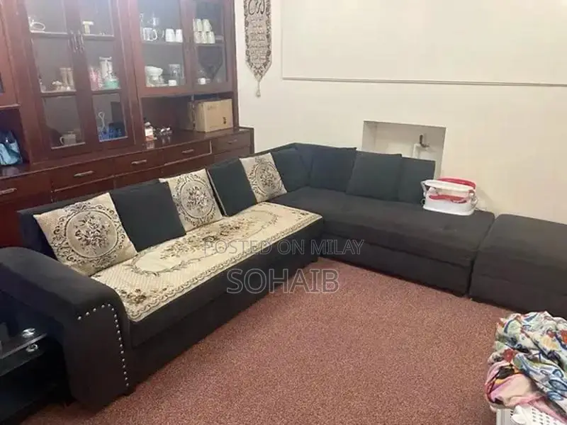 L shaped Beautiful Sofa available for sale